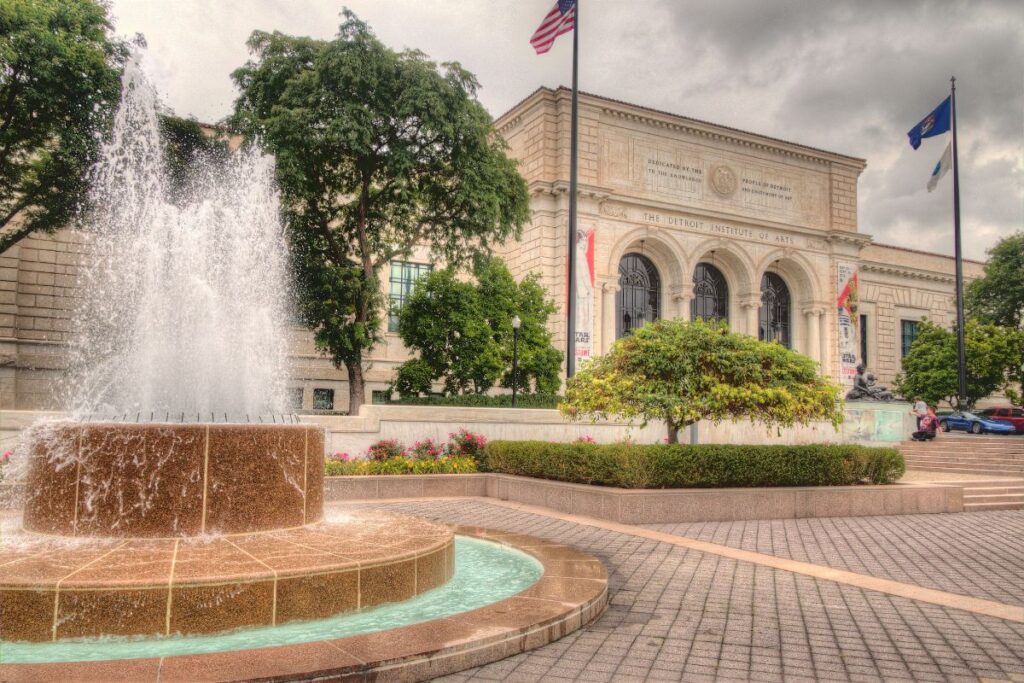 Detroit Institute of Arts museum building in Detroit, Michigan